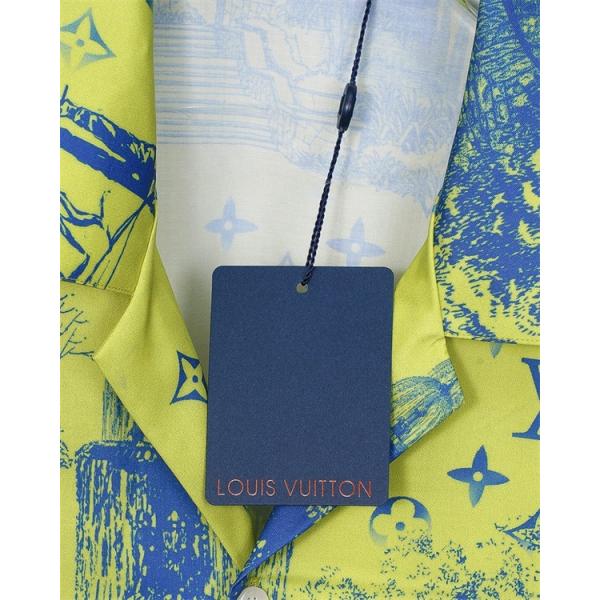LOUIS VUITTON ルイヴィトン コピー 存在感抜群 プリント 半袖シャツ 軽量 通気性 2026春新作
