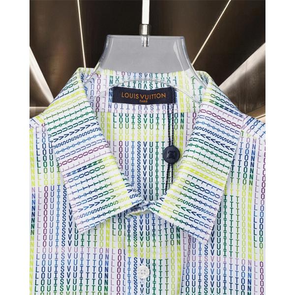 半袖シャツ 個性派 立体 LOUIS VUITTON ルイヴィトン コピー 軽快タッチ 新作モデル 2026新作