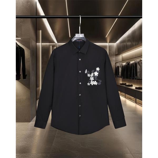 LOUIS VUITTON ルイヴィトン スーパーコピー 刺繍 長袖シャツ 上品 ビジネス対応 洗練デザイン