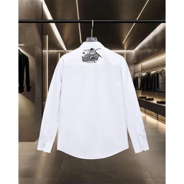 LOUIS VUITTON ルイヴィトン コピー 刺繍 ポケット付き 長袖シャツ 快適 大人カジュアル