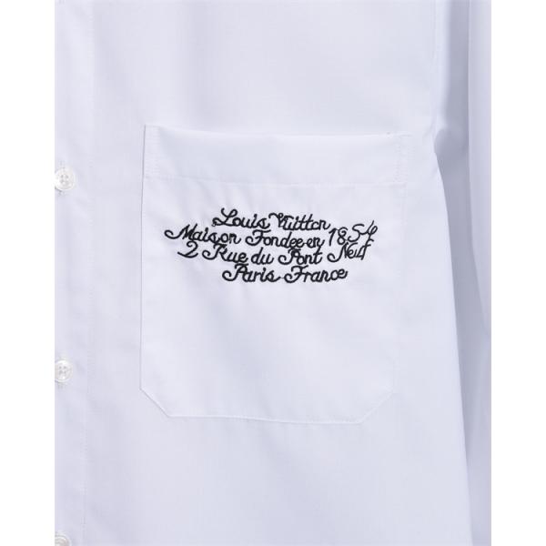 LOUIS VUITTON ルイヴィトン コピー 刺繍 ポケット付き 長袖シャツ 快適 大人カジュアル