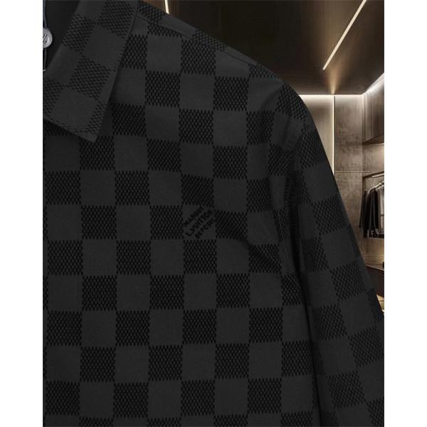 LOUIS VUITTON ルイヴィトン コピー 長袖シャツ 立体織り モダン雰囲気 存在感抜群 秋冬本命
