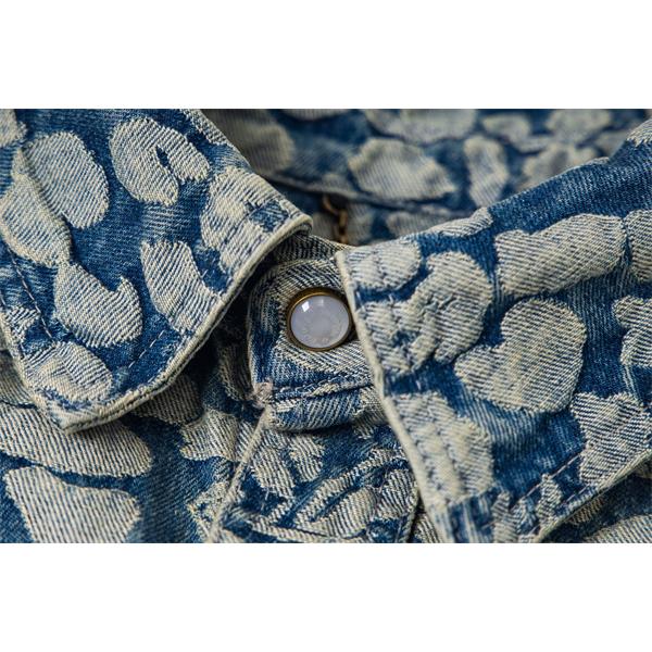 デニム シャツ 厚手生地 ポケット ストリート映え 注目新作 LOUIS VUITTON ルイヴィトン コピー