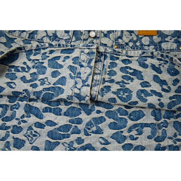 デニム シャツ 厚手生地 ポケット ストリート映え 注目新作 LOUIS VUITTON ルイヴィトン コピー