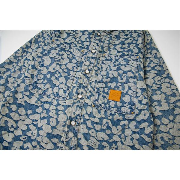 デニム シャツ 厚手生地 ポケット ストリート映え 注目新作 LOUIS VUITTON ルイヴィトン コピー