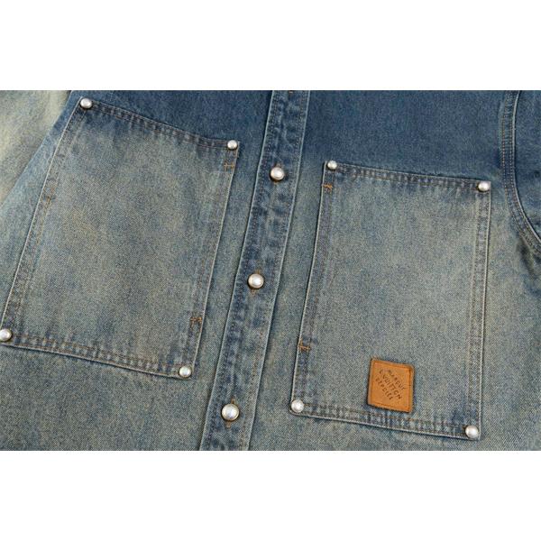 LOUIS VUITTON ルイヴィトン コピー デニムシャツ ポケット 存在感抜群 2026新作 プレミアム