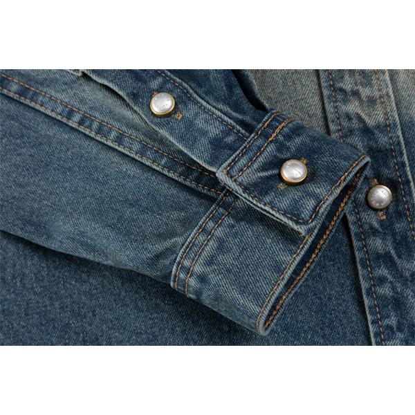 LOUIS VUITTON ルイヴィトン コピー デニムシャツ ポケット 存在感抜群 2026新作 プレミアム