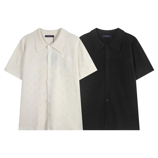 LOUIS VUITTON ルイヴィトン コピー メンズ 半袖シャツ 夏 薄手 ビジネス カジュアル 通気性