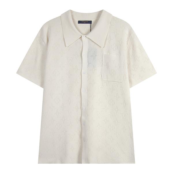 LOUIS VUITTON ルイヴィトン コピー メンズ 半袖シャツ 夏 薄手 ビジネス カジュアル 通気性