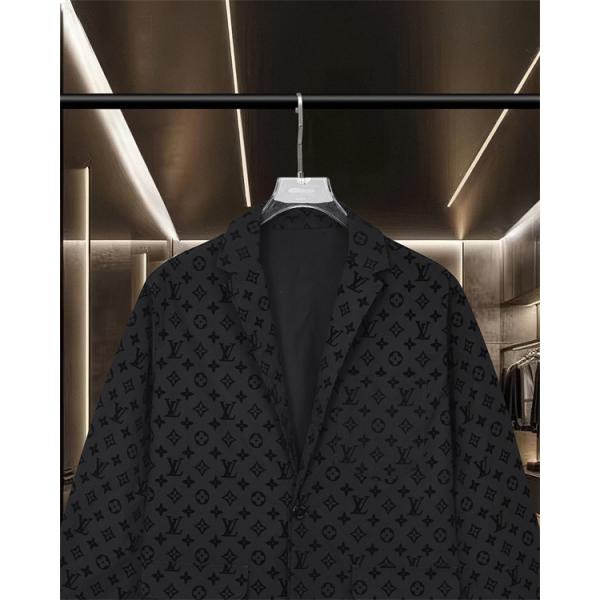 メンズ テーラードジャケット LOUIS VUITTON ルイヴィトン コピー 秋冬 カジュアル 総柄 高級感