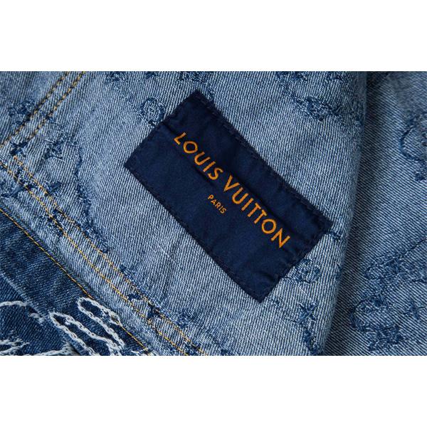 デニムジャケット 春秋 厚手 丈夫 ストリート 韓国風 人気 LOUIS VUITTON ルイヴィトン コピー