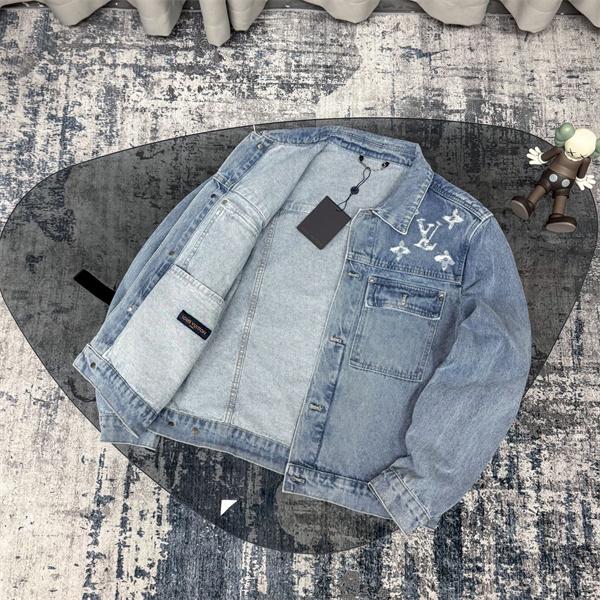 LOUIS VUITTON ルイヴィトン コピー デニムブルゾン 春秋 カジュアル おしゃれ ゆったり トレンド