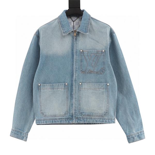 メンズ デニムジャケット 春秋 ゆったり 大きいサイズ 売れ筋 LOUIS VUITTON ルイヴィトン コピー