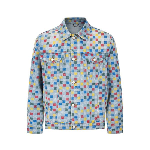 メンズ デニムジャケット 春秋 個性派 韓国風 大きいサイズ LOUIS VUITTON ルイヴィトン コピー