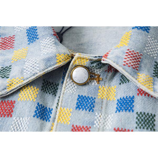 メンズ デニムジャケット 春秋 個性派 韓国風 大きいサイズ LOUIS VUITTON ルイヴィトン コピー