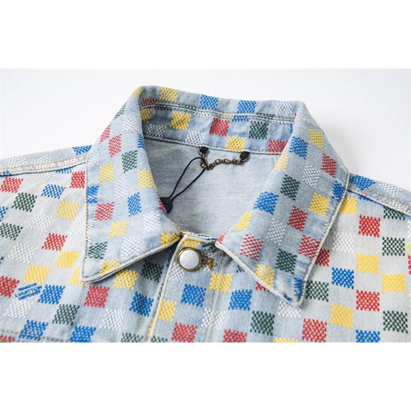 メンズ デニムジャケット 春秋 個性派 韓国風 大きいサイズ LOUIS VUITTON ルイヴィトン コピー