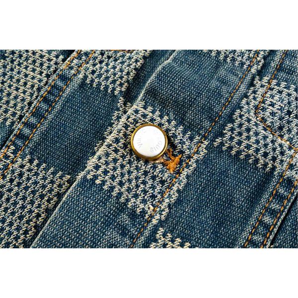 ジャン デニムジャケット 秋 春 厚手 ストリート 人気 定番 LOUIS VUITTON ルイヴィトン コピー