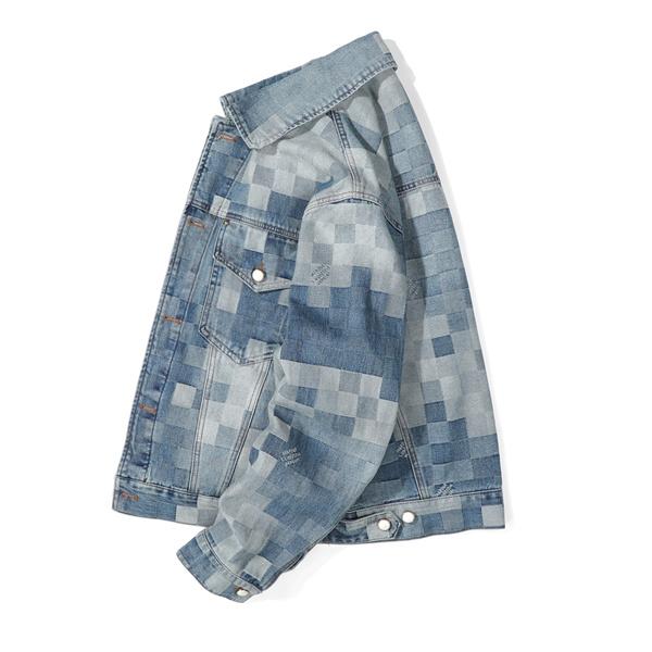 デニムジャケット LOUIS VUITTON ルイヴィトン コピー 春 韓国風 ストリート おしゃれ 人気