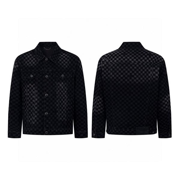 メンズ ジャケット 秋 春 モード系 細身 カジュアル 大人コーデ LOUIS VUITTON ルイヴィトン コピー