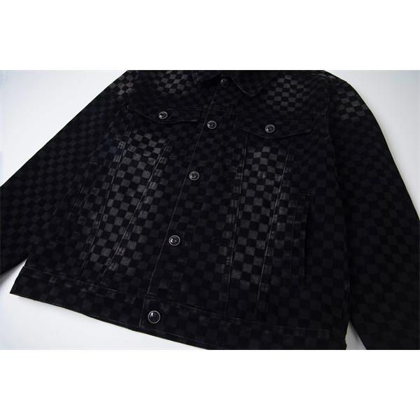 メンズ ジャケット 秋 春 モード系 細身 カジュアル 大人コーデ LOUIS VUITTON ルイヴィトン コピー