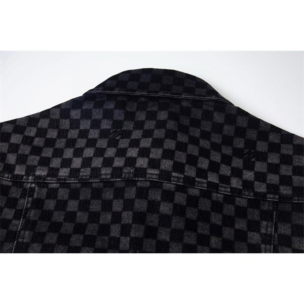 メンズ ジャケット 秋 春 モード系 細身 カジュアル 大人コーデ LOUIS VUITTON ルイヴィトン コピー