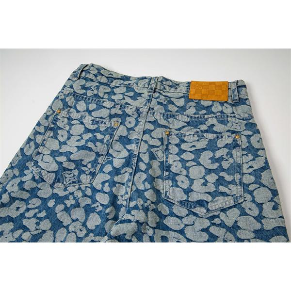 デニムパンツ ワイドパンツ 春夏秋 ジーンズ 人気 LOUIS VUITTON ルイヴィトン スーパーコピー