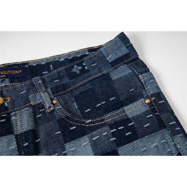 ワイドデニム 春秋 ロングパンツ ストリート 人気 売れ筋 LOUIS VUITTON ルイヴィトン コピー