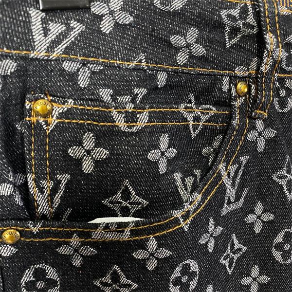 ジーンズ デニムパンツ LOUIS VUITTON ルイヴィトン コピー 春秋 ロングパンツ 韓国風 おしゃれ 人気
