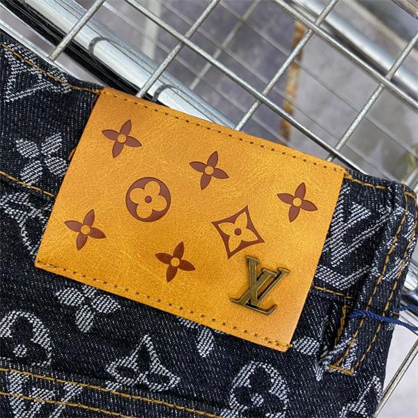 ジーンズ デニムパンツ LOUIS VUITTON ルイヴィトン コピー 春秋 ロングパンツ 韓国風 おしゃれ 人気