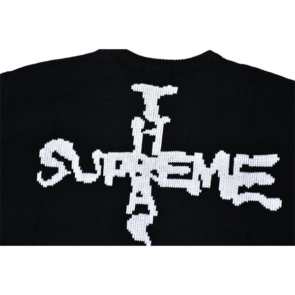 ニット セーター 春 SUPREME シュプリーム コピー ストリート カジュアル 防寒 人気