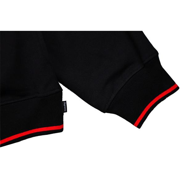 メンズ ハーフジップ スウェット 秋冬 すっきり印象 カジュアル SUPREME シュプリーム コピー