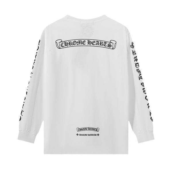 メンズ 長袖Tシャツ プリント 2026新作 存在感演出 人気 CHROME HEARTS クロムハーツ コピー