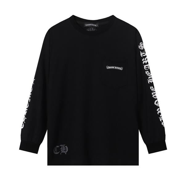 メンズ 長袖Tシャツ プリント 2026新作 存在感演出 人気 CHROME HEARTS クロムハーツ コピー