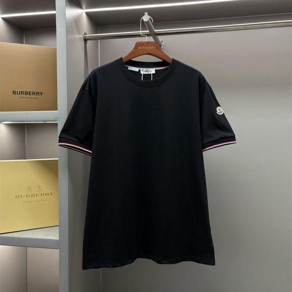 Tシャツ 半袖 クルーネック 滑らか素材 春夏 シンプル MONCLER モンクレール コピー