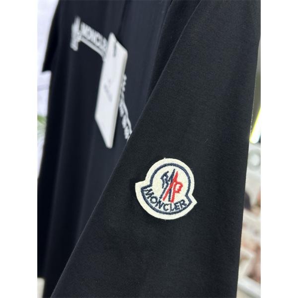 Tシャツ 半袖 春夏 2026新作 滑らか素材 上品 カジュアル MONCLER モンクレール コピー