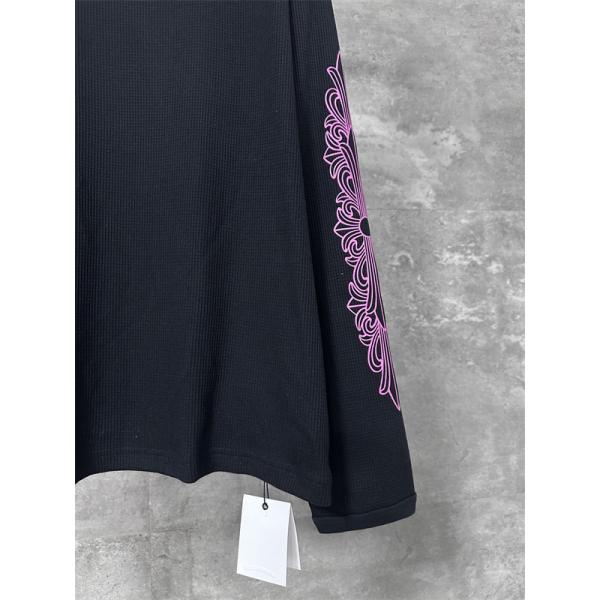 CHROME HEARTS クロムハーツ コピー 人気爆発 長袖Tシャツ プリント ストリート映え 2026新作