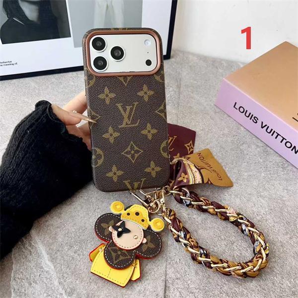 LOUIS VUITTON ルイヴィトン コピー IPHONE17 ケース モノグラム調 レザーデザイン 高級感演出