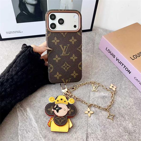 LOUIS VUITTON ルイヴィトン コピー IPHONE17 ケース モノグラム調 レザーデザイン 高級感演出