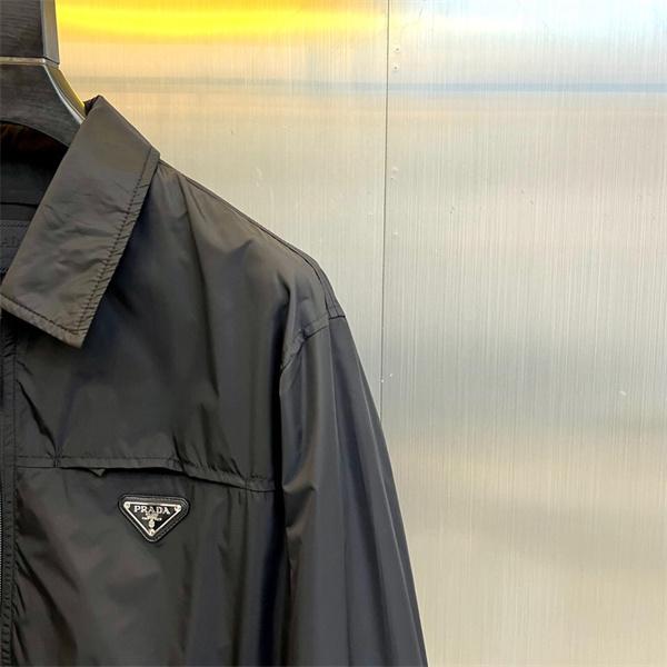 エレガントな雰囲気コレクションPRADA コピー プラダジャケットコピーモデルさん173-71.5㎏着用50サイズ