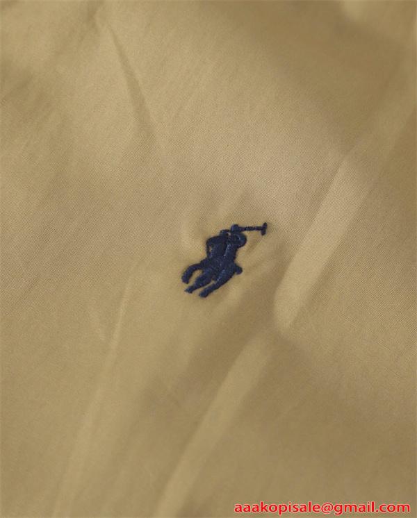 Polo Ralph Lauren ポロ ラルフローレン スーパーコピー ジャケット 軽量ナイロン ジップアップ ワンポイント刺繍 春秋新作