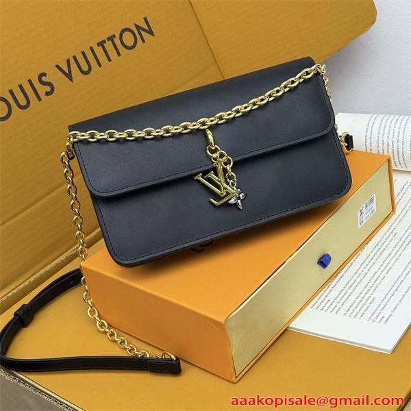 LOUIS VUITTON ルイヴィトン スーパーコピー レディース ショルダーバッグ ゴールド金具 エレガント仕上げ