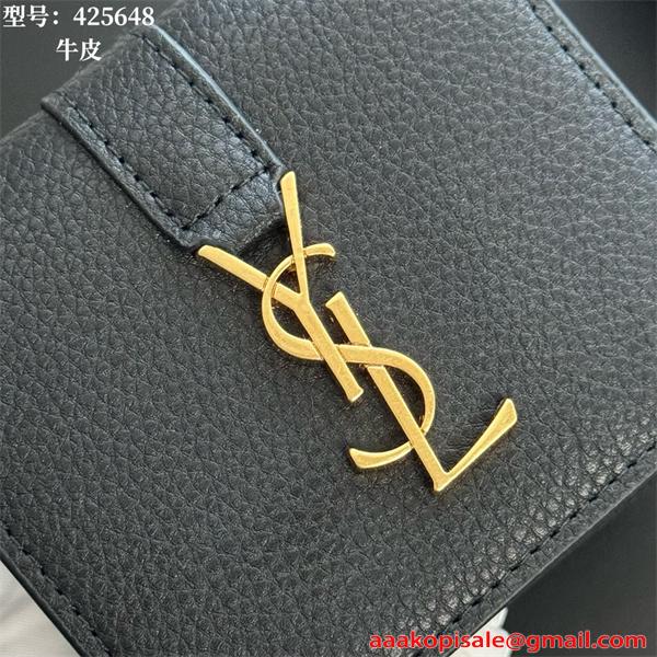数量限定 ミニ財布 YSL イヴ・サンローラン スーパーコピー レディース 上品デザイン 人気