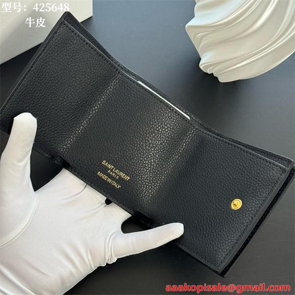 数量限定 ミニ財布 YSL イヴ・サンローラン スーパーコピー レディース 上品デザイン 人気