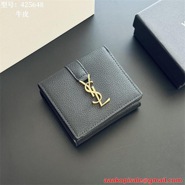 数量限定 ミニ財布 YSL イヴ・サンローラン スーパーコピー レディース 上品デザイン 人気