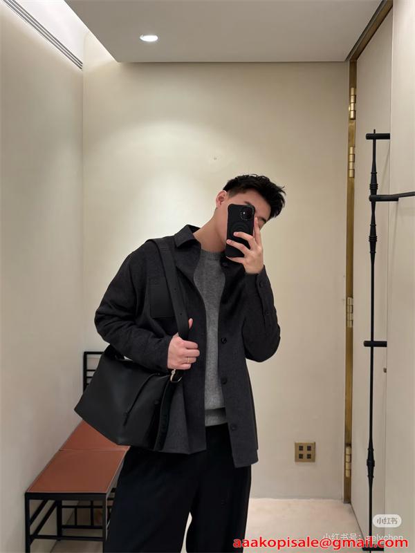 LOEWE ロエベ コピー 2026新作 高級感溢れる メンズジャケット 長袖 カジュアルシャツ
