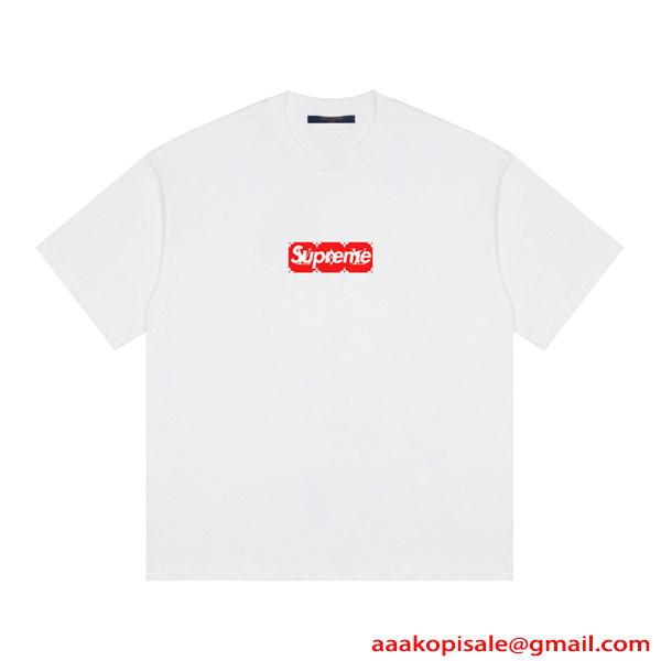 SUPREME シュプリーム コピー 超話題モデル ストリート定番 爆人気 半袖Tシャツ メンズ