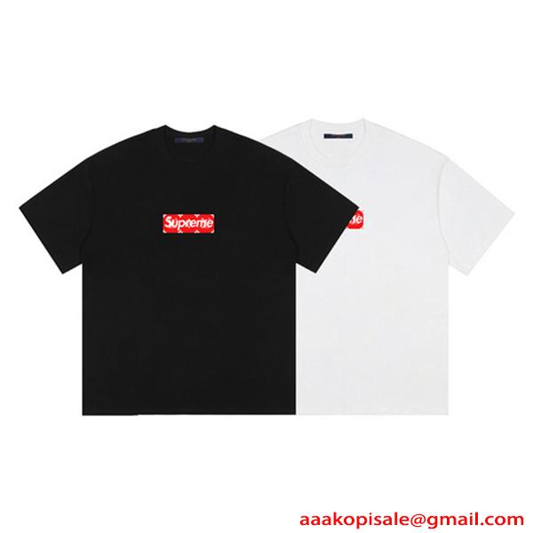 SUPREME シュプリーム コピー 超話題モデル ストリート定番 爆人気 半袖Tシャツ メンズ