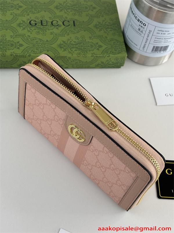 人気独走 上品 エレガント 大容量収納 GUCCI グッチ スーパーコピー 長財布 レディース