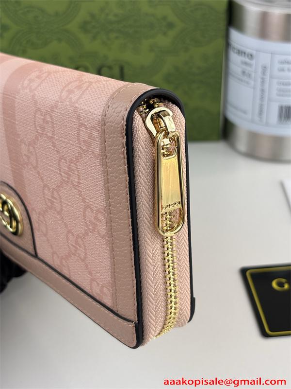 人気独走 上品 エレガント 大容量収納 GUCCI グッチ スーパーコピー 長財布 レディース