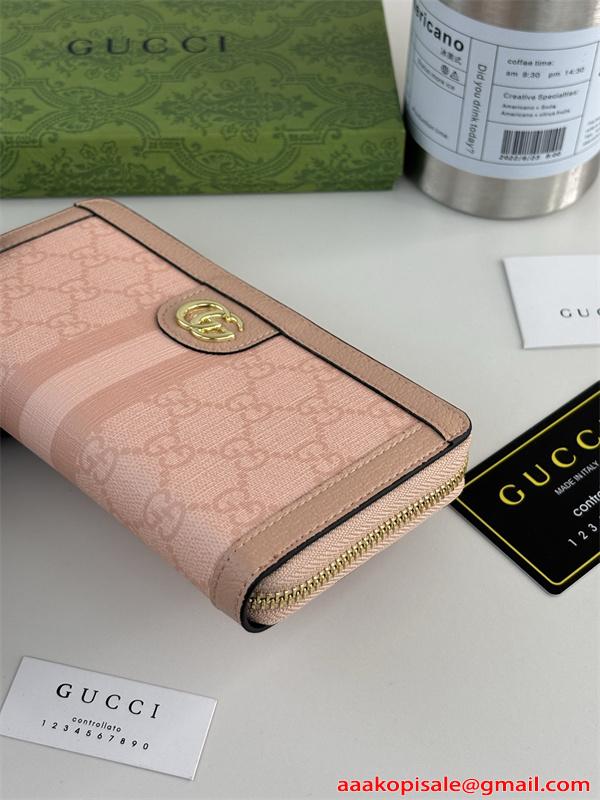 人気独走 上品 エレガント 大容量収納 GUCCI グッチ スーパーコピー 長財布 レディース